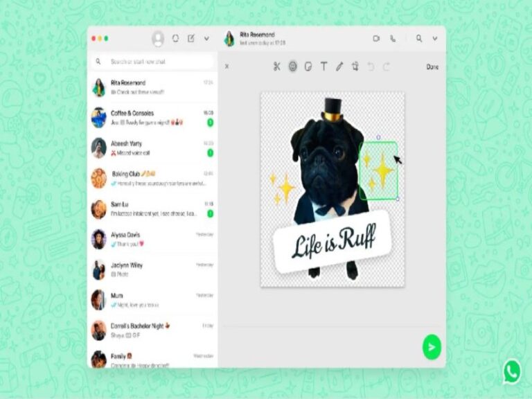 WhatsApp lanza un creador de stickers personalizados para escritorio y Web