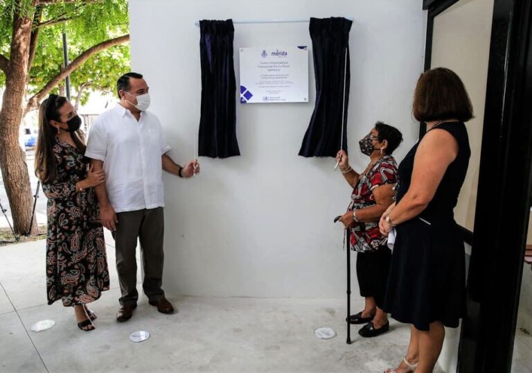 Renán Barrera inaugura el Centro Integral para la Plenitud del Adulto Mayor “Armonía”