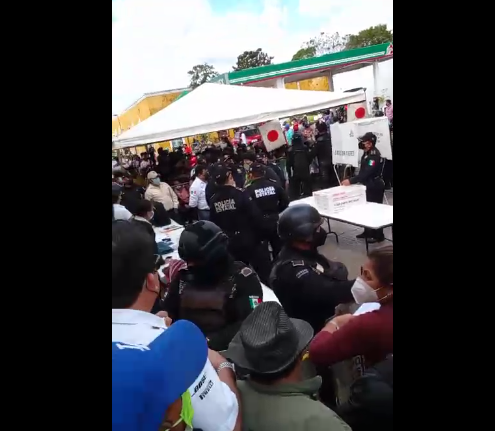 Ejidatarios de Izamal se enfrentan a golpes durante elecciones de comisario