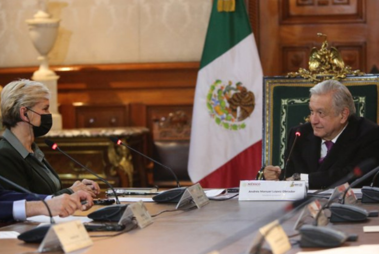 AMLO destaca «voluntad de cooperación» en reunión con secretaria de Energía de EU