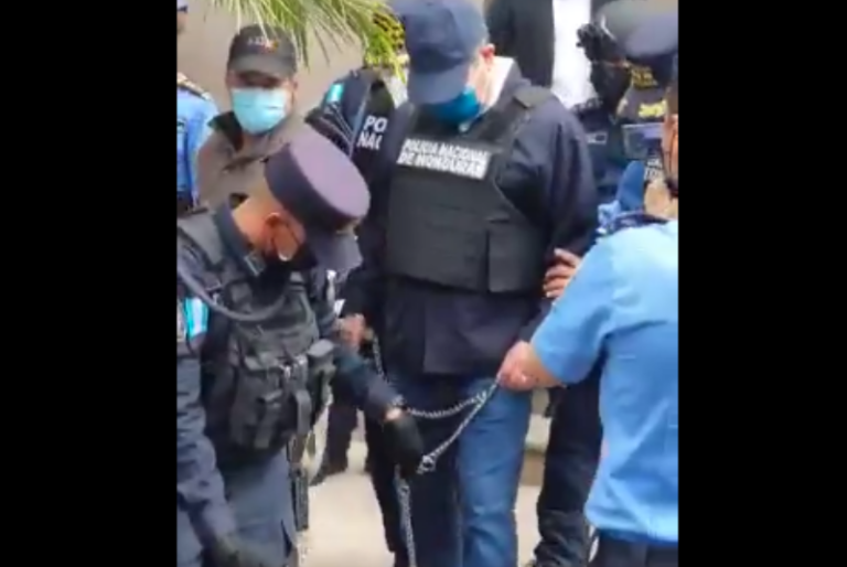 Así fue la detención de Juan Orlando Hernández, expresidente de Honduras: VIDEO