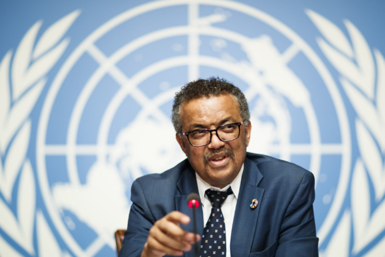 Reeligen a Tedros Adhanom como director de la OMS