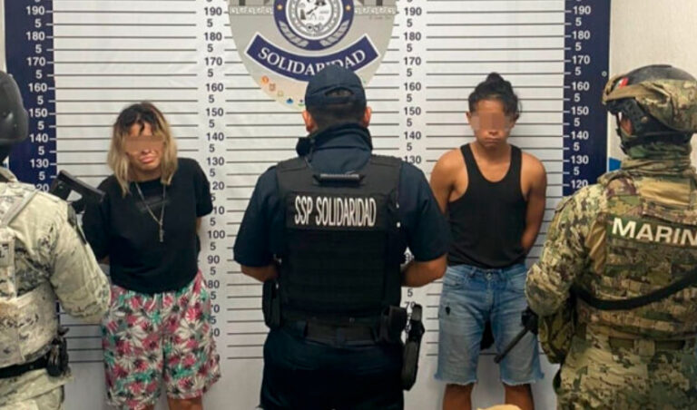 Detienen a dos jóvenes con droga en Playa del Carmen