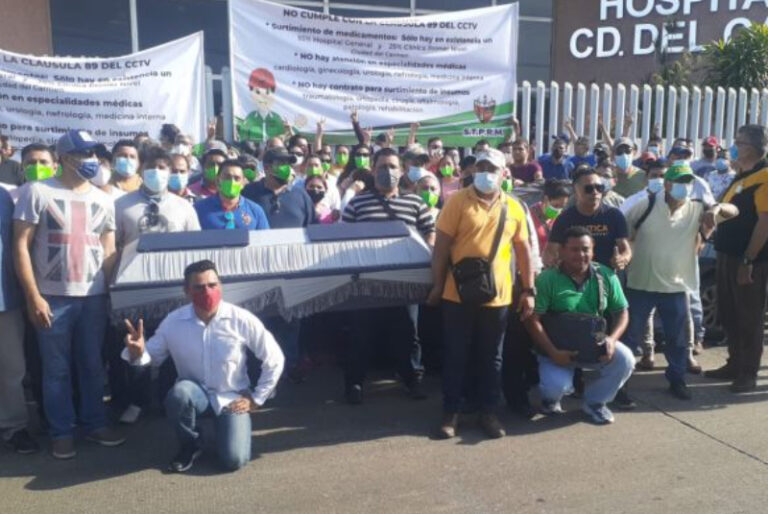Exigen mejoras en el Servicio Médico de Pemex en Carmen