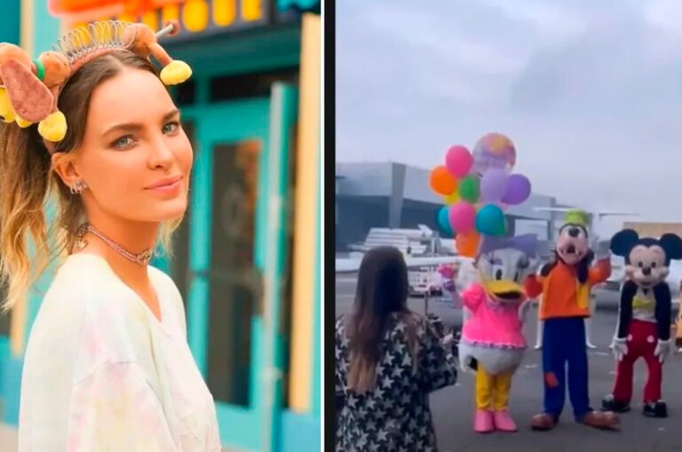 Celebran a Belinda con mariachis y botargas de Disney por su cumpleaños