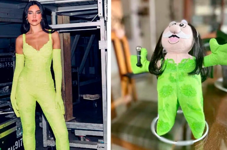 Adornan peluches de doctor Simi con apariencia de Dua Lipa; los llaman ‘Simi Lipas’