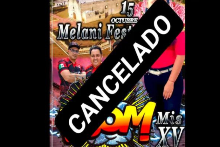 Cancelan Melani Fest; esta es la razón