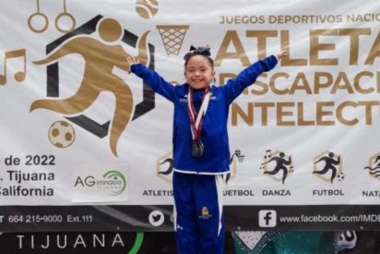 Recaudan fondos para Helena, gimnasta con síndrome de Down, convocada al mundial de gimnasia artística