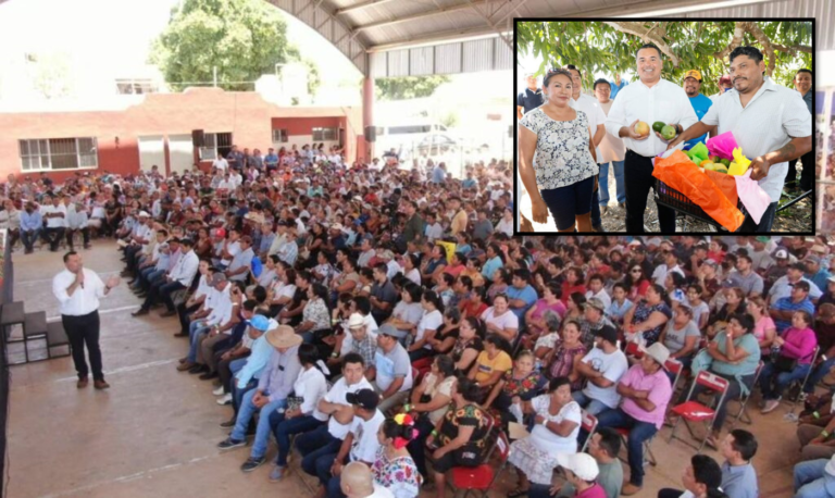 Renán Barrera, con buena cosecha en el sur de Yucatán