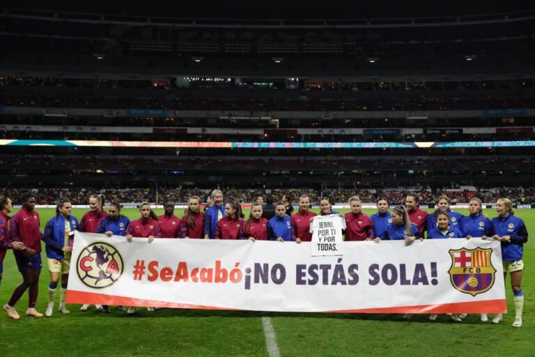 América y Barcelona Unen Fuerzas en un Mensaje de Apoyo a Jennifer Hermoso