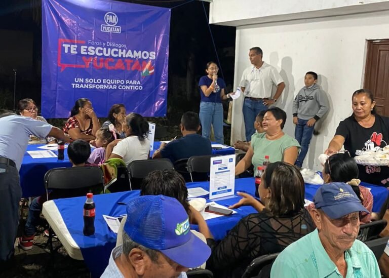 Inician los Foros «Te Escuchamos Yucatán» impulsados por el PAN con Renán Barrera