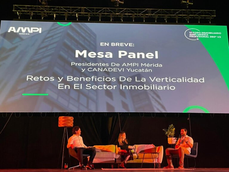 Éxito en el VI Foro Inmobiliario AMPI Mérida: Compromiso Social y Desarrollo Sostenible