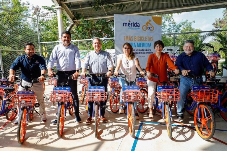 Mérida Extiende el Programa «En Bici» Gratuito hasta Febrero del 2024