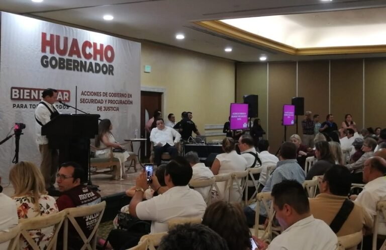 Empresarios ausentes en presentación de agenda de seguridad de “El Huacho”