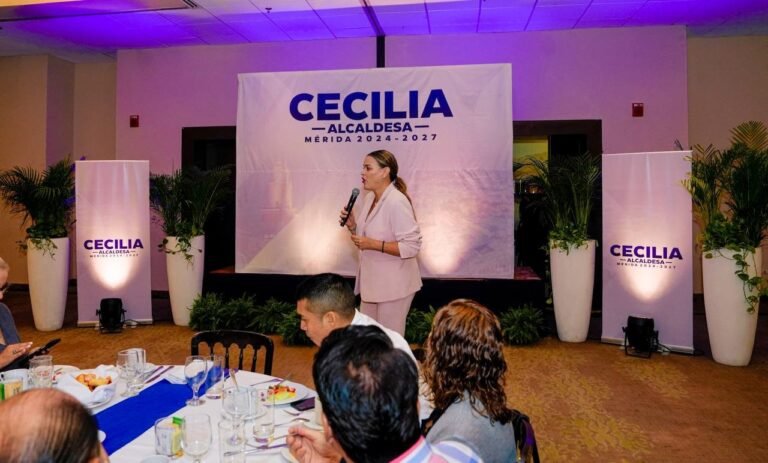 Los medios de comunicación serán aliados para que Mérida siga avanzando: Cecilia Patrón 
