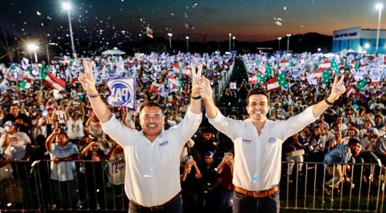 Renán Barrera cierra campaña con masivo respaldo de los yucatecos