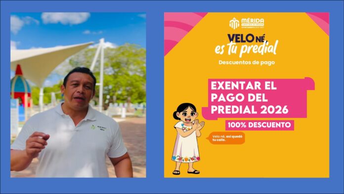 excentar pago de predial merida 2026